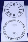 ITHACA CALENDAR CLOCK REPLACEMENT DIALS LATE FARMERS #10 OLD STOCK GLOSSY