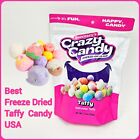 New ListingFreeze Dried Candy Taffy Saltwater Crazy Candy LARGE New Candies USA Super Dry