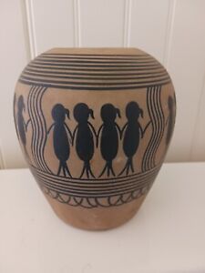 New ListingFine Old Pottery Vase Egyptian Art Deco Design