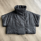AKRIS Wool Crop Turtleneck Jacket Size 10