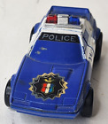 1985 DASHBOTS UPRIGHT TOY MANUFACTURERS TRANSFORMER GOBOT POLICE BLUE ROBOT CAR