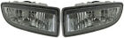 Set of 2 Clear Lens Fog Light For 98-05 Toyota Land Cruiser LH & RH CAPA w/ Bulb