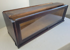 Antique Macey Barrister Bookcase 1 Section Stack Mahogany Finish 10.5