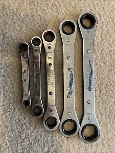 Craftsman’s Wrench Ratcheting Box End 5 Piece Set.