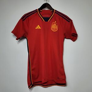 Adidas Spain Soccer Jersey 2022 WorldCup QATAR Red Men’s Size Small HL1970