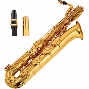 AUROSUS BSA-G6 Low A Baritone Saxophone Low A to High F# Lacquered Brass