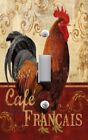 Light Switch Plate Outlet Covers TUSCAN ~ CAFE FRANCAIS FRENCH ROOSTER