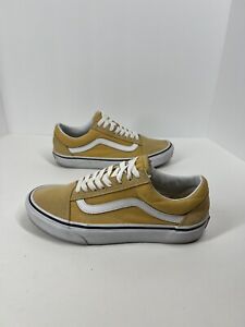 VANS OFF THE WALL UNISEX YELLOW LOW TOP SHOES 751505 SZ  7M 8.5W