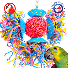 Bonka Bird Toys 3488 Cake Party Foraging Preening parrot cage cockatiel conure