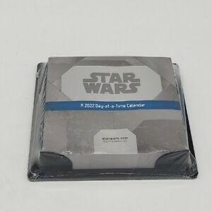 2022 Star Wars Day-At-A-Time Box Calendar NO BOX/NEW