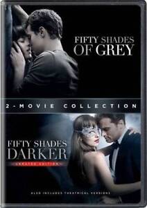 Fifty Shades of Grey / Fifty Shades Darker 2-Movie Collection - DVD - VERY GOOD