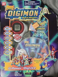 2001 Bandai Digimon D-Power Digivice Red Color SEALED HTF Season 3 Vintage
