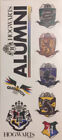 HARRY POTTER wall stickers 8 magical decals SIGNS crests Hogwarts Alumni