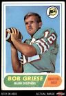 1968 Topps #196 Bob Griese Dolphins RC HOF Purdue 2 - GOOD