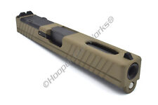 HGW Complete Upper for Glock 17 Combat RMR FDE Slide Black Flush Barrel Sights