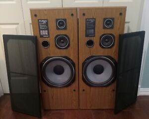 Vintage Onkyo Fusion AV S31 Speaker Set USED VERY NICE READ DESCRIPTION