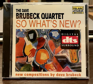 Dave Brubeck Quartet So What's New? dts 5.1 Surround CD Rare OOP Sealed NEW