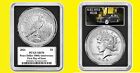 2021 PEACE  P  Silver Dollar PCGS MS 70 FIRST DAY OF ISSUE BLACK CORE POP 8