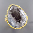 36 ct Not Enhanced Dendritic Jasper Ring 925 Sterling Silver Size 7.5 /R328152