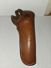 Gun Holster Leather Brown Old West Hand Crafted 65