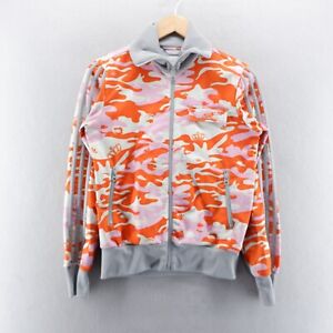 Adidas x Missy Elliott Track Jacket 12 YJ Orange Pink Camo Firebird Y2K Rare