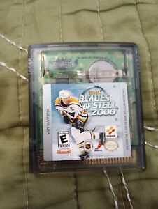 NHL Blades of Steel 2000 (Nintendo Game Boy Color) CART RARE GBC