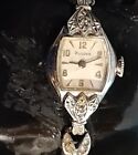 Bulova Watch Women 50s 60s vtg for parts or repair AS IS
