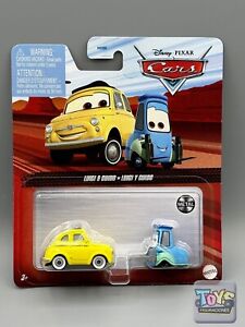 Disney Pixar Cars Luigi & Guido  Red Card 2023  Metal New Arrival