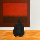 “Wild II”, gorilla, zoo, museo, pintura, Harambe,, animal, original by M.Zazel