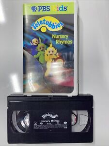 PBS Kids Teletubbies - Nursery Rhymes Vol. 3 (VHS, 1999) White Clamshell 90s