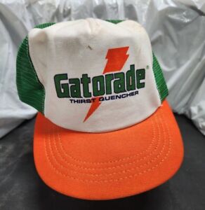 Vintage 1970’s Gatorade Thirst Quencher Snap back Trucker Cap Hat