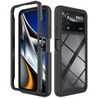 For Xiaomi Poco X4 Pro 5G Full Body Hybrid Rugged Armor Shockproof Case Cover