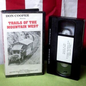 TRAILS OF MOUNTAIN WEST Don Cooper VHS all-girl rodeo Mt. McKinley 1990