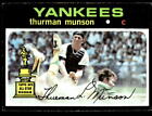 1971 Topps #5 Thurman Munson New York Yankees EX-EXMINT NO RESERVE!