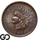 New Listing1904 Indian Head Cent Penny, Nice Gem BU++