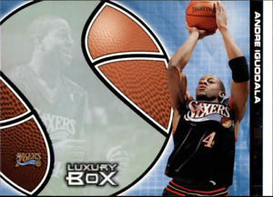 Andre Iguodala 76ers 2004-05 Topps Luxury Box Basketball Rookie Card #109