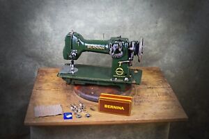 Rare Vintage Bernina 117L Sewing Machine Deco Stitches Drop Freed Zig Zag Revers