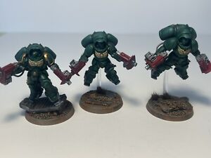 Warhammer 40K Inceptor Squad. Well Painted DA