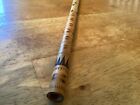 Bamboo Decorated South American Flute 15.5”  Vintage