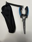 Stainless Steel Fishing Pliers Fishing Hook Remover With Pouch And Leash