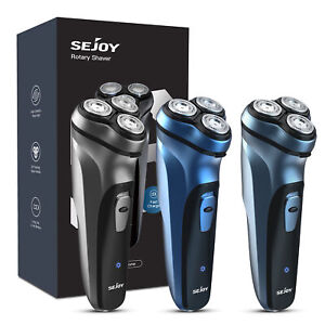3D Men's Electric Razor Cordless Shaver with Pop-up Trimmer