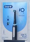 *NEW BOX DAMAGE* Oral-B iO Series 3 Rechargeable Electric Toothbrush Black Seal