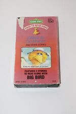 New ListingSesame Street I Want To Go Home VHS Tape 1992 Start to Read Video Big Bird Film