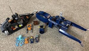 LEGO Agents 8636 Mission 7 Deep Sea Quest Glow In the Dark Octopus READ DETAILS