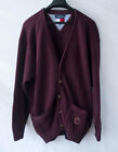 Tommy Hilfiger Cardigan Sweater Crest Vintage Size L **31g0907a7