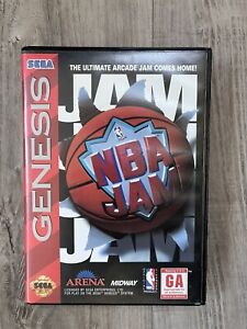 New ListingNBA Jam (Sega Genesis, 1995) Complete CIB Tested