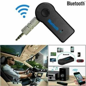 Wireless Bluetooth 3.5mm AUX Audio Stereo Music Home Car Receiver Adapter New