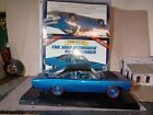 Danbury Mint 1968 Plymouth Road Runner 1:24 diecast with case & papers