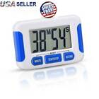 Digital Kitchen Timer Magnetic Cooking LCD Large Count Down Clear Loud Alarm Egg