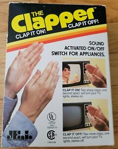 The Clapper - Vintage 1984 Original Box - Clap On Clap Off, NEW